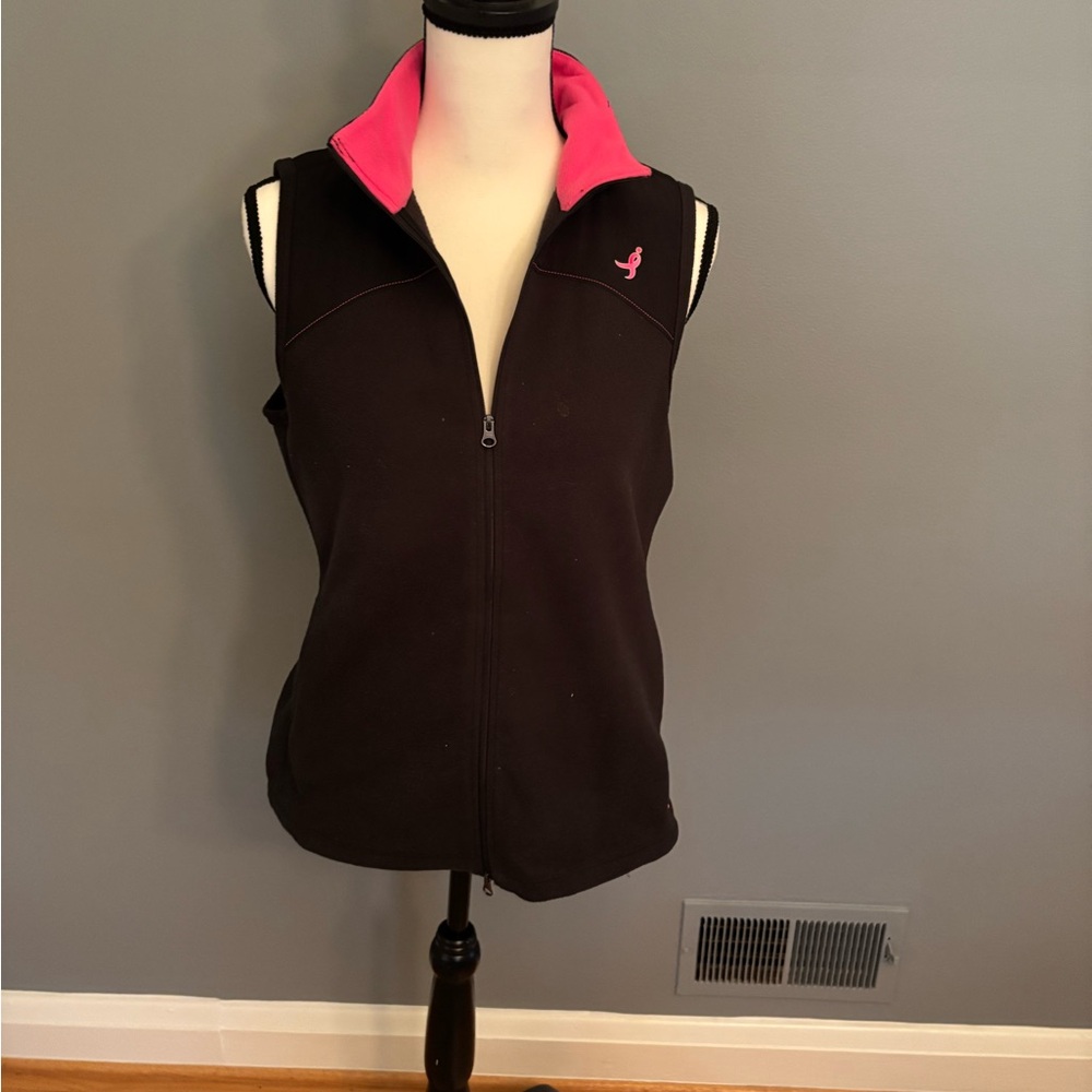 New Balance Black and Pink Sport Vest